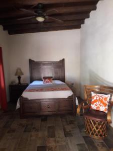 Llit o llits en una habitació de Rancho Espinoza