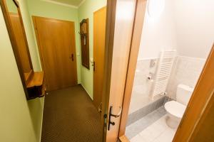 Baðherbergi á Hotel Perla Jizery