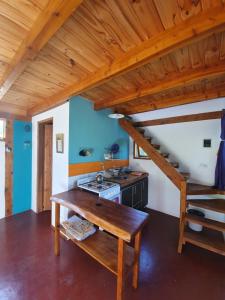 Nhà bếp/bếp nhỏ tại India Cabaña +17 ảnh