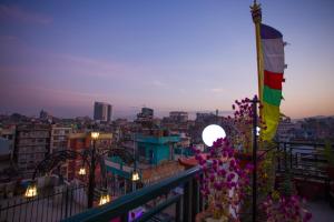 Vista generica su Kathmandu o vista sulla città dall'interno del bed & breakfast