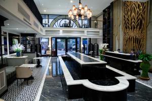 Bazén v ubytování Michi's hotel laocai nebo v jeho okolí