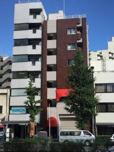 Bygningen som pensionatet ligger i