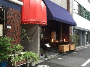 Bygningen som pensionatet ligger i