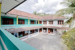 an aerial view of a building at Losmen Parikesit in Bantul