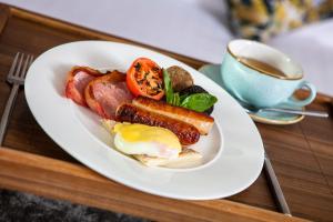 Pilihan sarapan tersedia untuk tetamu di McGettigans Hotel