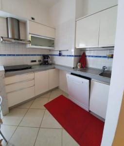 Kuchyň nebo kuchyňský kout v ubytování Appartamento Ca’ del Gian