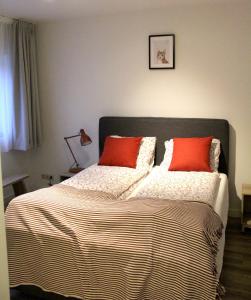 מיטה או מיטות בחדר ב-Polderhoek