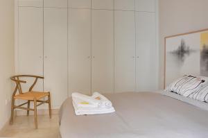 A bed or beds in a room at Apartamento Centro San Luis