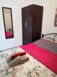 Posteľ alebo postele v izbe v ubytovaní White Paradise