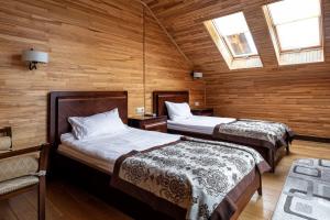 Postel nebo postele na pokoji v ubytování Chalet du Mont