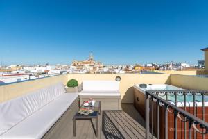 Balkón alebo terasa v ubytovaní Veoapartment Estrella