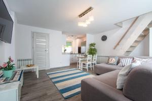 Posezení v ubytování Corka Rybaka Apartments