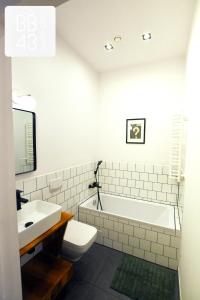 Kúpeľňa v ubytovaní Apartamenty BB43