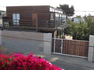 O edifício em que a casa de hóspedes se localiza