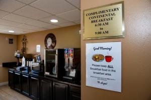 Certificato, attestato, insegna o altro documento esposto da Rodeway Inn Central Colorado Springs