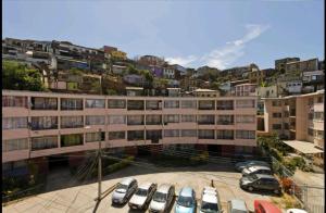 O edifício em que o apartamento se localiza