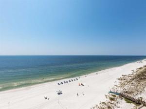 a view of a beach with people and the ocean at Summerchase 1 in Orange Beach