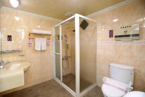 Vannituba majutusasutuses Wen Sha Bao Motel-Xinying