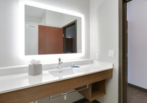 Koupelna v ubytování Holiday Inn Express & Suites - Denton North by IHG