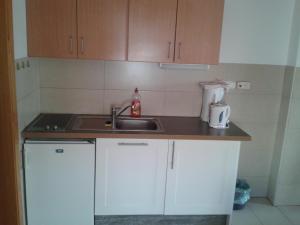 Kuchyňa alebo kuchynka v ubytovaní Apartman Nóra