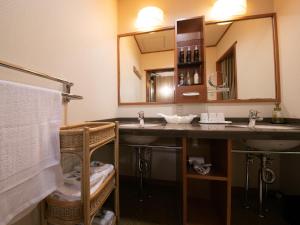Koupelna v ubytování Iwakuni Kokusai Kanko Hotel