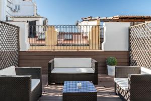 Balkón alebo terasa v ubytovaní Vincci Palace
