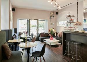Area soggiorno di Design Hotel Plattenhof