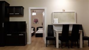 Kuchyň nebo kuchyňský kout v ubytování Transylvania Villa & Spa
