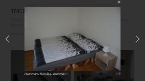 Postel nebo postele na pokoji v ubytování Apartmány Maruška