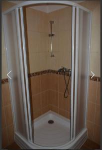 Koupelna v ubytování Apartmány Maruška