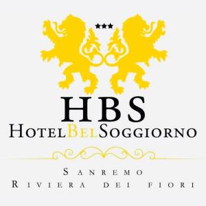 ein Logo für ein Hotel-Bett-Skorpion in der Unterkunft Belsoggiorno in Sanremo