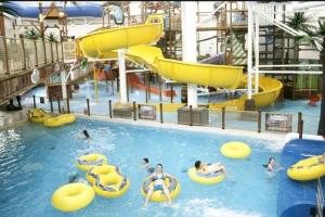 Aquapark v prázdninového domu nebo okolí