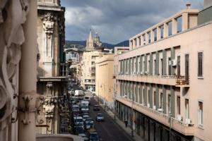 Nespecifikovaný výhled na destinaci Messina nebo výhled na město při pohledu z hotelu