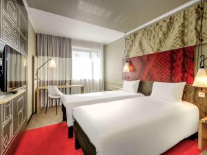 Letto o letti in una camera di ibis Aachen Marschiertor - Aix-la-Chapelle