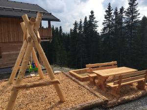 Detský kútik v ubytovaní Skihütte
