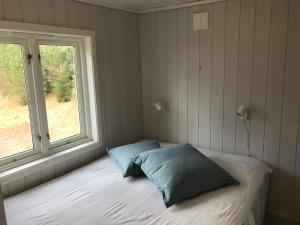Postel nebo postele na pokoji v ubytování Gårdsturisme Sønstebø