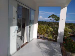 a view from the balcony of a house at Granito e Jasmin in Conde