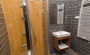 Kúpeľňa v ubytovaní Portré Apartman