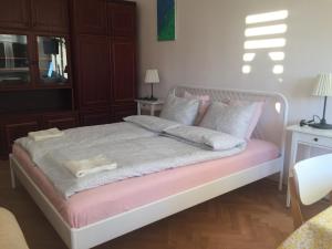 Posteľ alebo postele v izbe v ubytovaní Apartamenty Przy Plaży Gdynia Orłowo