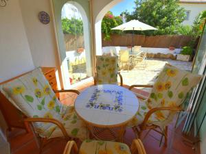 Posedenie v ubytovaní Casa Voramar