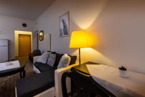 Posezení v ubytování Apartmán U Křížku