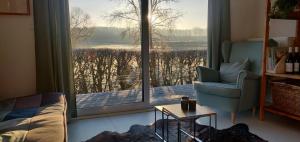 Posezení v ubytování Wetterdelle Lodge