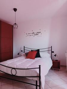 En eller flere senger på et rom på La Terrazza Ciampino