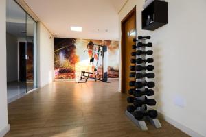 Fitnesscenter och/eller fitnessfaciliteter på Hotel Amsterdam Montes Claros