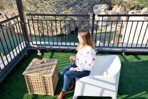 Balkón nebo terasa v ubytování Avalon - Bellevue Gozo