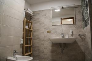 Kúpeľňa v ubytovaní Albergo Parco Gran Sasso