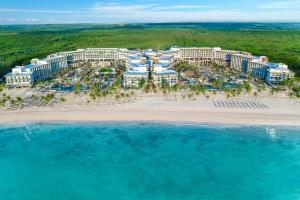 an aerial view of a resort on the beach at Hyatt Ziva Cap Cana in Punta Cana