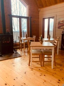 Dining area in a panziókat