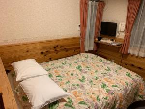 Postel nebo postele na pokoji v ubytování Turtle Inn Nikko