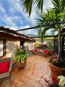 Zahrada ubytování Casa del Sol Inn